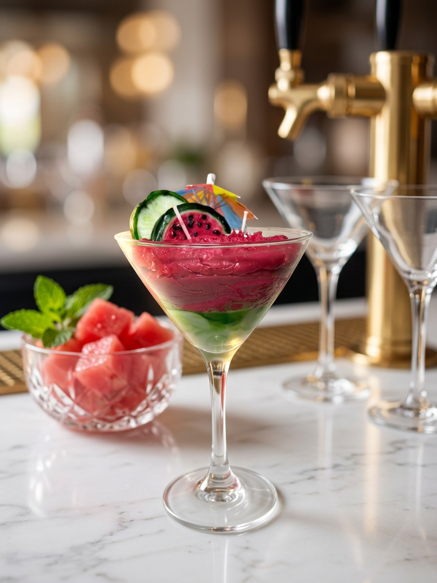 Frozen Watermelon Martini