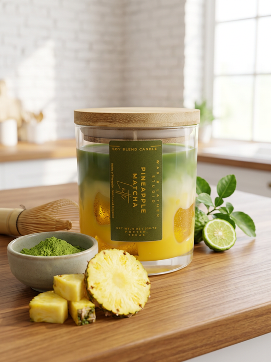 Pineapple Matcha Latte