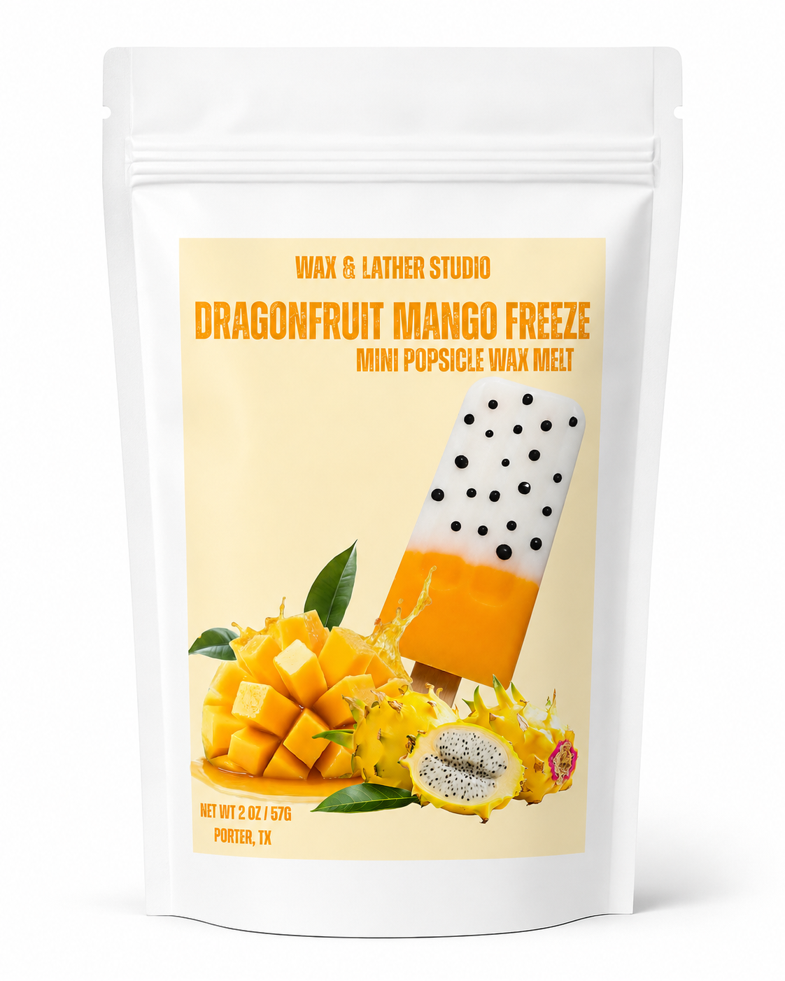 Dragonfruit Mango Freeze Mini Popsicle Wax Melt
