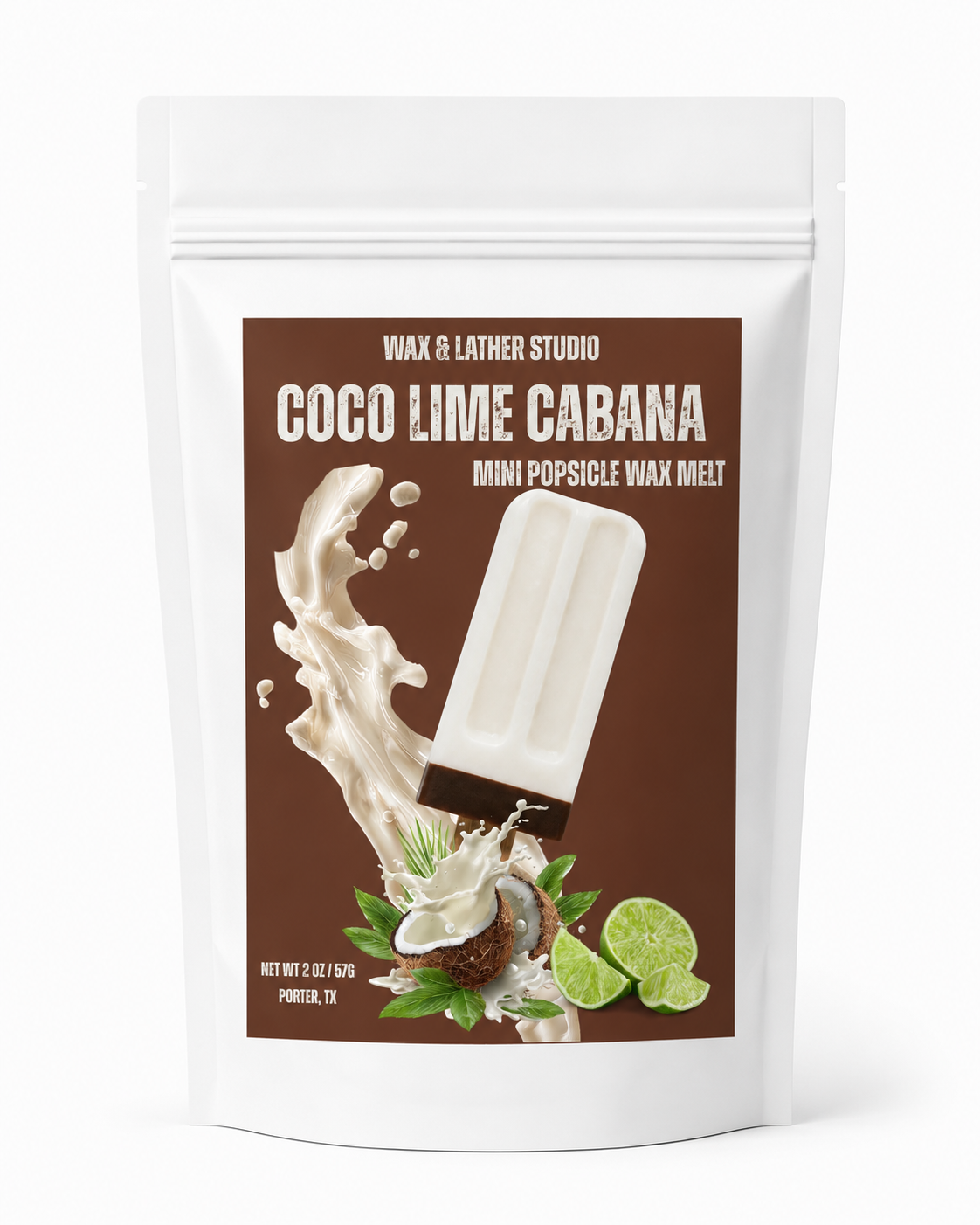 Coco Lime Cabana Mini Popsicle Wax Melts