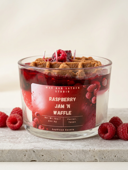 Raspberry Jam ‘N Waffle
