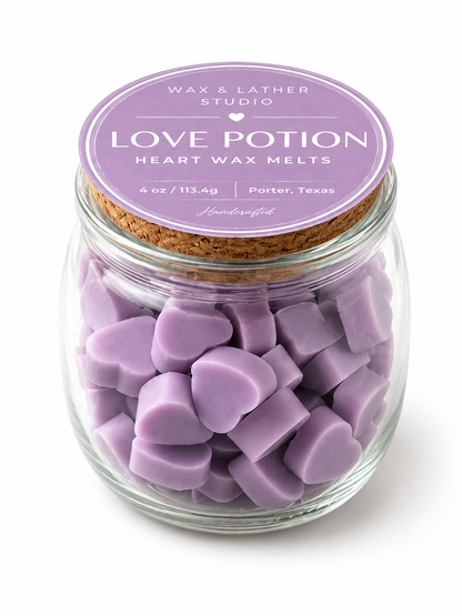 “Love Potion” Heart Wax Melt