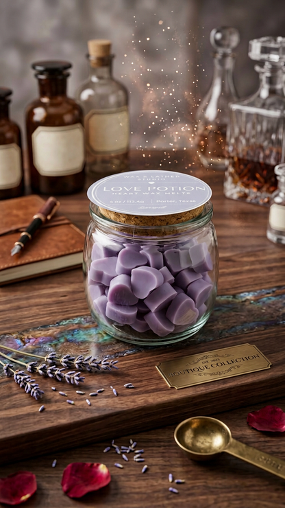 “Love Potion” Heart Wax Melt