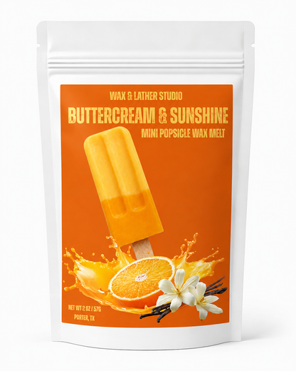Buttercream & Sunshine Mini Popsicle Wax Melt