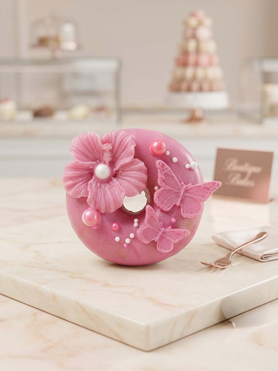 Strawberry Frosting Donut