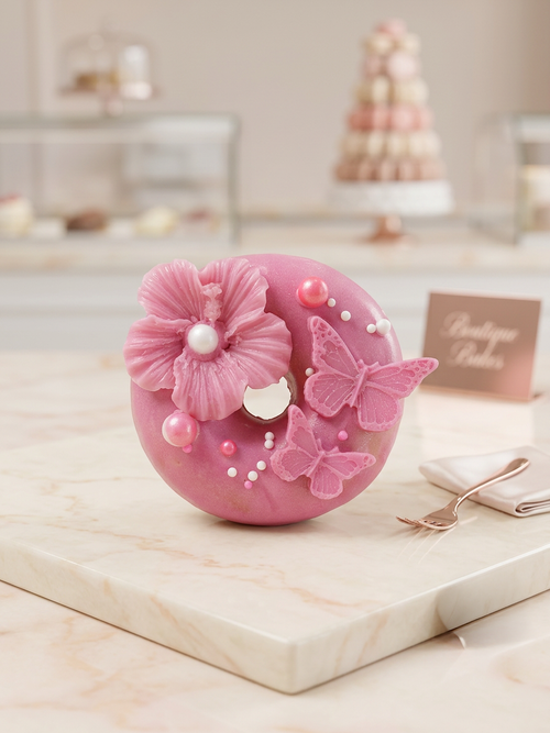 Strawberry Frosting Donut