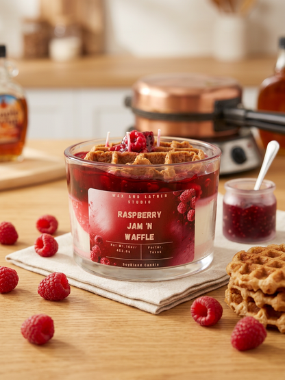 Raspberry Jam ‘N Waffle