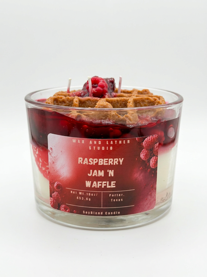 Raspberry Jam ‘N Waffle
