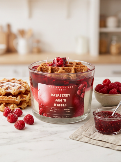 Raspberry Jam ‘N Waffle