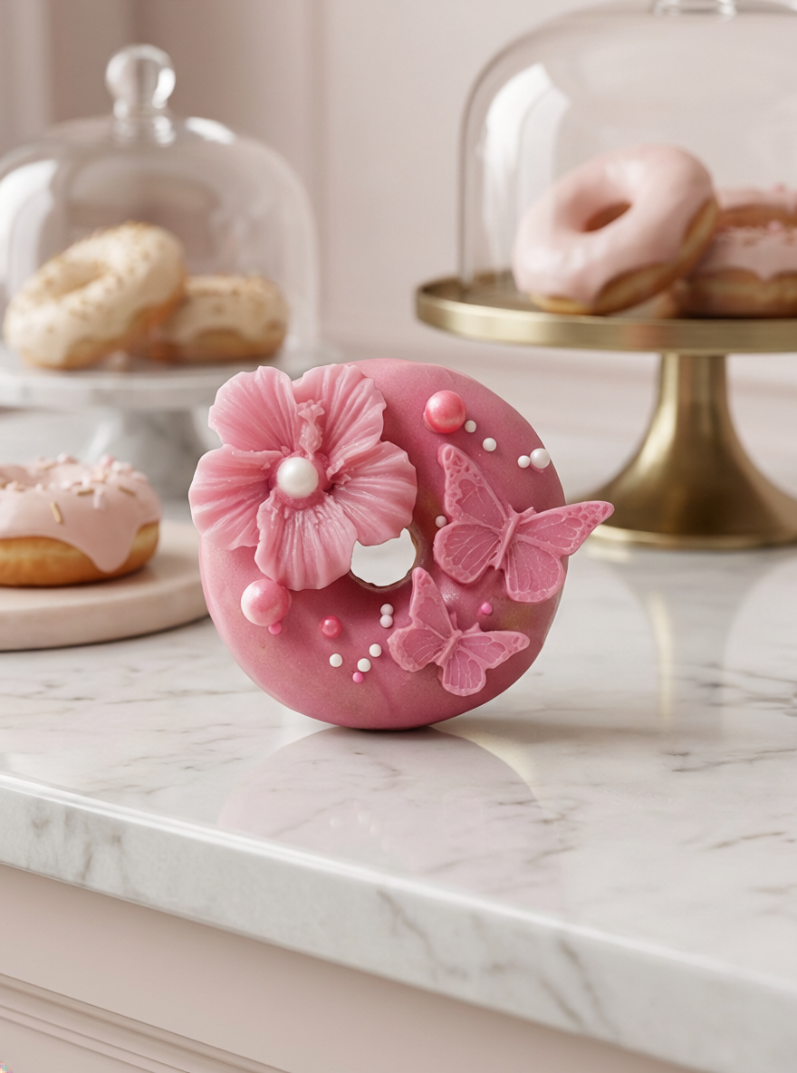 Strawberry Frosting Donut