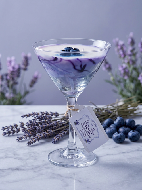 Purple Rain Martini