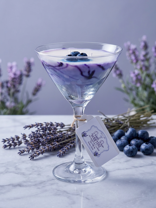Purple Rain Martini