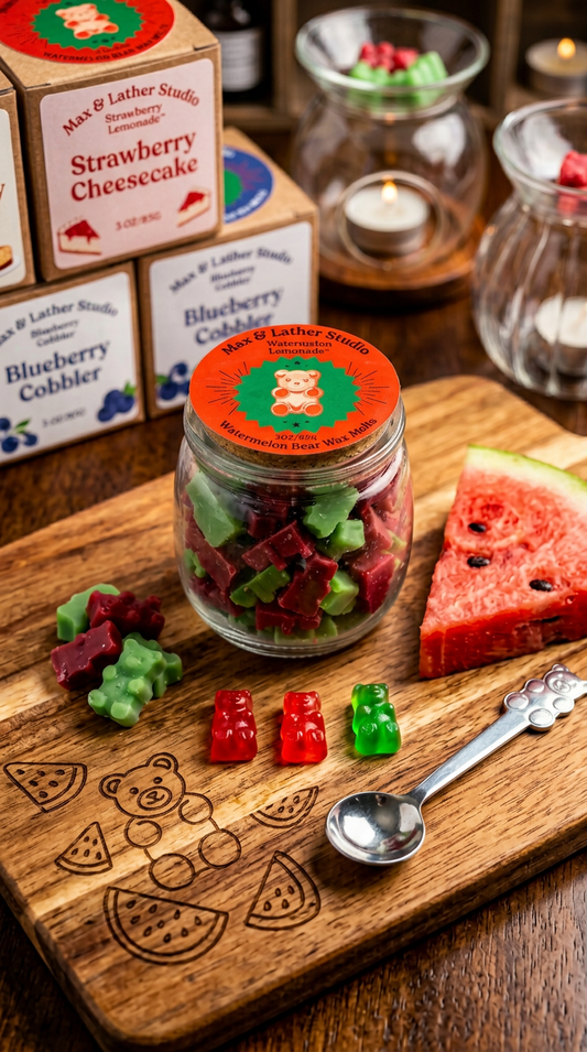 Watermelon Lemonade Bear Wax Melt