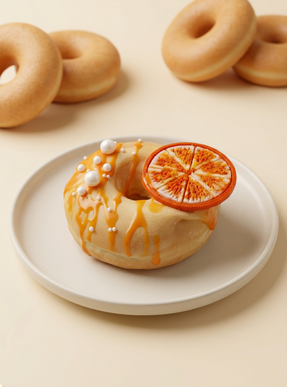 Snicker-Zest Donut