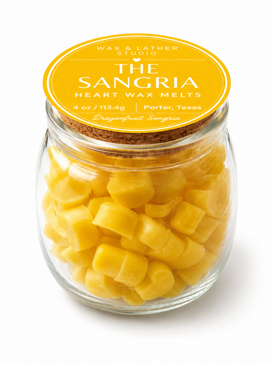 “The Sangria”  Heart Wax Melt