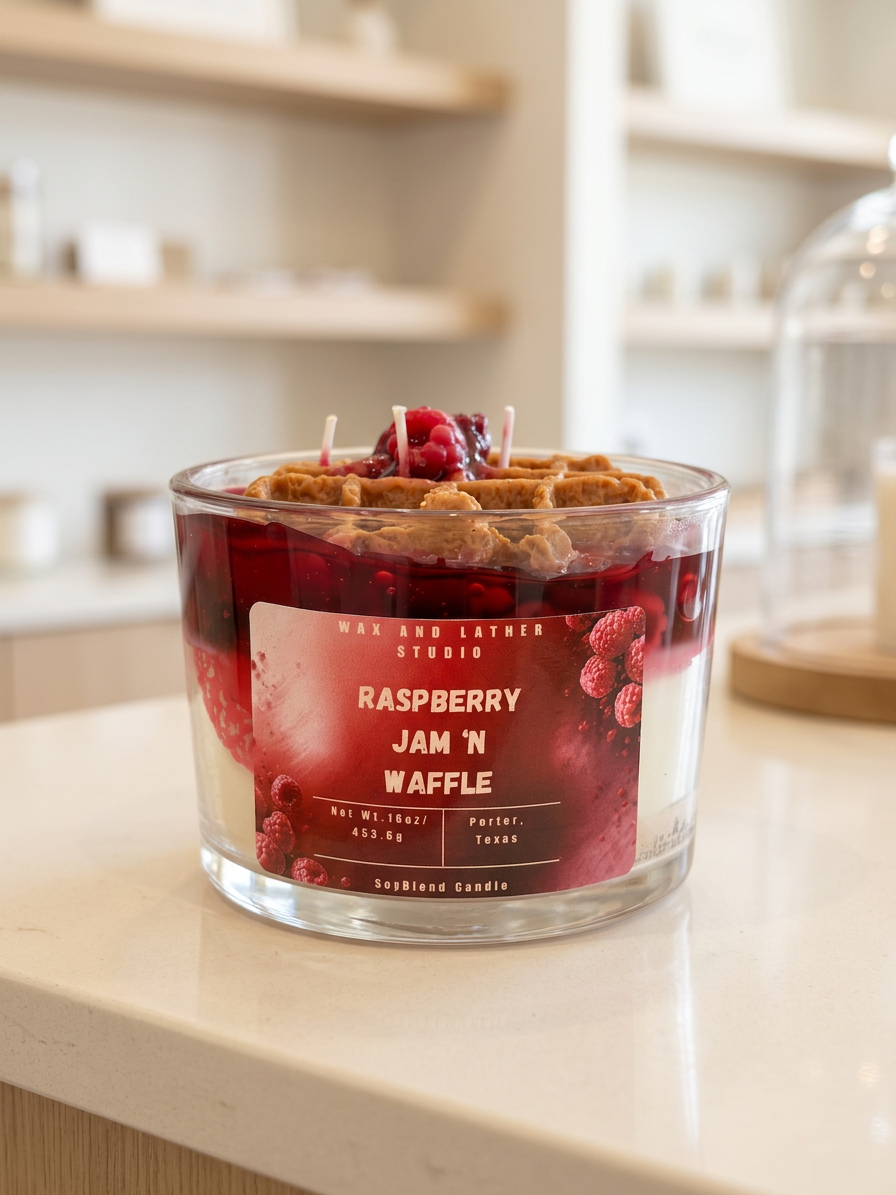 Raspberry Jam ‘N Waffle